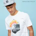 Mens Casual Summer Digital Print Short Sleeve T-Shirt